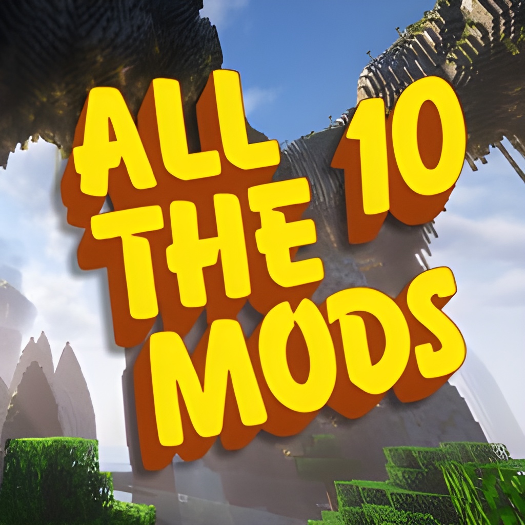 All the Mods 10 logo